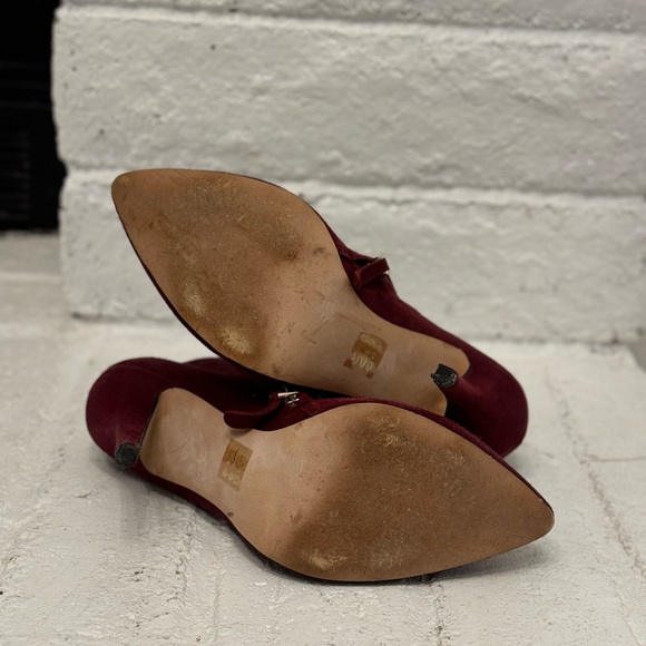 ShoeMint Booties Burgundy - Picture 6 of 7